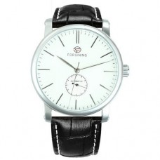 Годинник механічний Forsining 8214 Silver-White-Black Годинник механічний Forsining 8214 Silver-White-Black