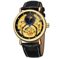 Годинник механічний Forsining 1125 Gold-Black