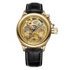 Годинник механічний Forsining 206-1 Black-Gold