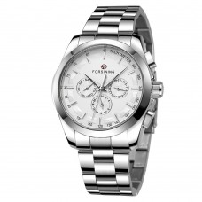 Годинник механічний Forsining S899 Silver-White Годинник механічний Forsining S899 Silver-White