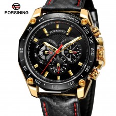 Годинник механічний Forsining 6910 Gold-Black Годинник механічний Forsining 6910 Gold-Black