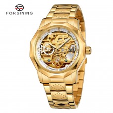 Годинник механічний Forsining 8240 Gold-White Steel Годинник механічний Forsining 8240 Gold-White Steel