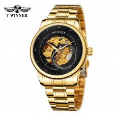 Годинник механічний Forsining 8190 Gold-Black Годинник механічний Forsining 8190 Gold-Black