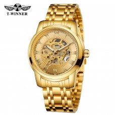 Годинник механічний Forsining 8250 Gold-Gold Годинник механічний Forsining 8250 Gold-Gold