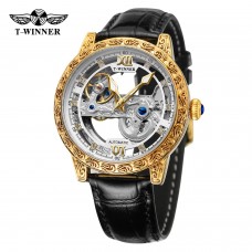 Годинник механічний Forsining 8258 Gold-White Годинник механічний Forsining 8258 Gold-White