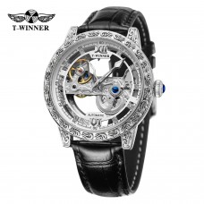 Годинник механічний Forsining 8258 Silver-Silver Годинник механічний Forsining 8258 Silver-Silver