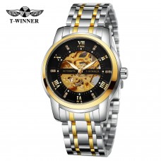 Годинник механічний Forsining 8241 Silver-Gold-Black Годинник механічний Forsining 8241 Silver-Gold-Black