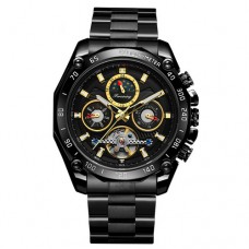 Годинник механічний Forsining 6913 All Black Годинник механічний Forsining 6913 All Black