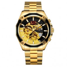 Годинник механічний Forsining GMT 1183 Gold-Black Годинник механічний Forsining GMT 1183 Gold-Black
