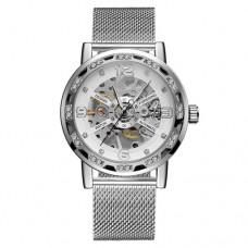 Годинник механічний Forsining GMT1201 Silver-White Годинник механічний Forsining GMT1201 Silver-White