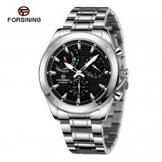 Годинник механічний Forsining 6915 Silver-Black Годинник механічний Forsining 6915 Silver-Black