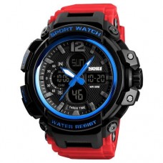 Годинник Skmei 1343 Black-Blue-Red Wristband Годинник Skmei 1343 Black-Blue-Red Wristband